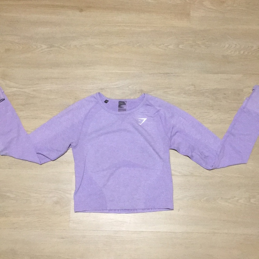 Gymshark Vital Seamless Long Sleeve Crop Top